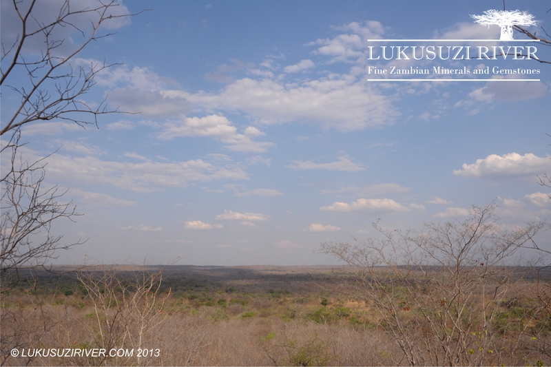 Chilume: View towards the East; the border of the Lukusuzi National Park is only a few km away.